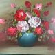 Oil painting painting bouquet of flowers