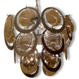 Pendants metal circles suspension