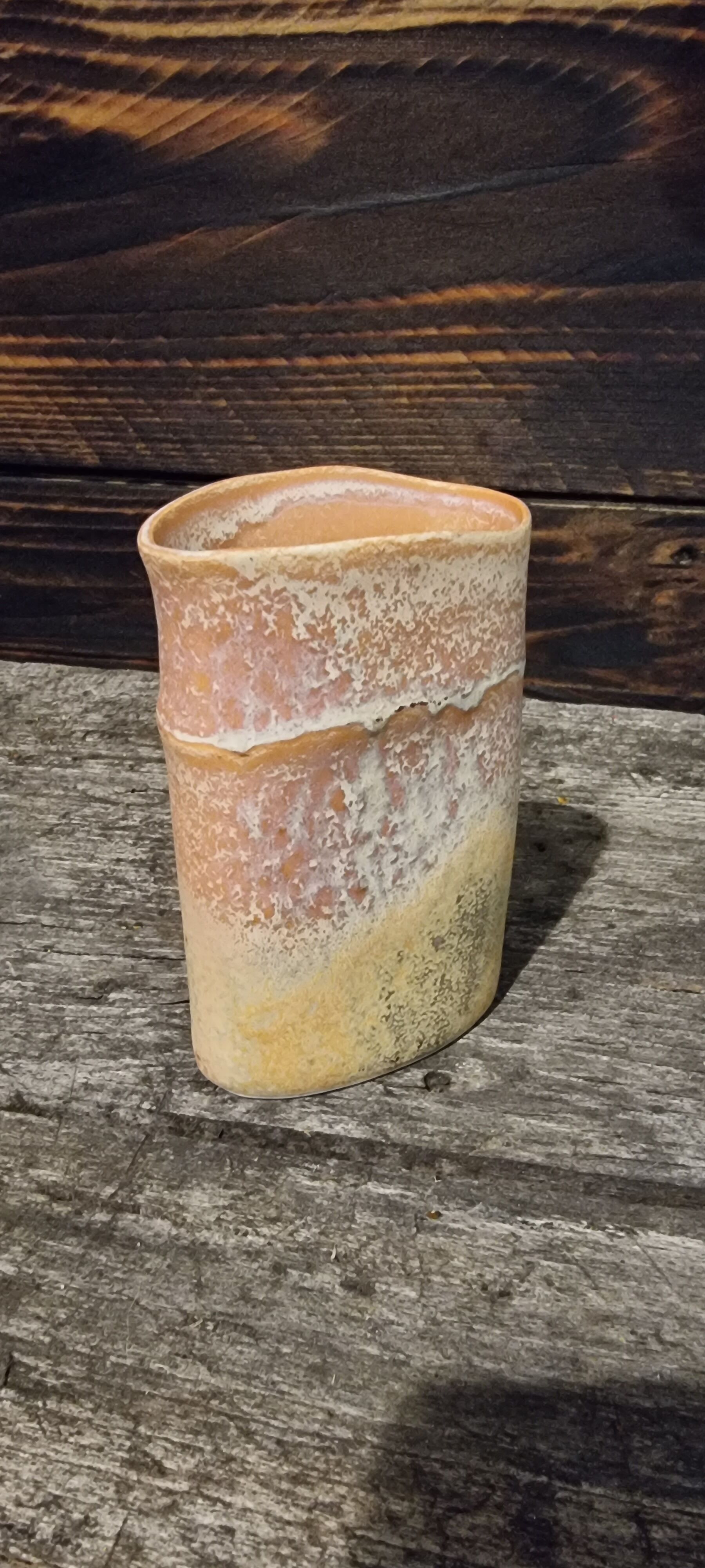 Virebent porcelain vase