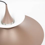 Danish vintage pendant lamp Radius by Erik Balslev, Fog og Morup, 1977