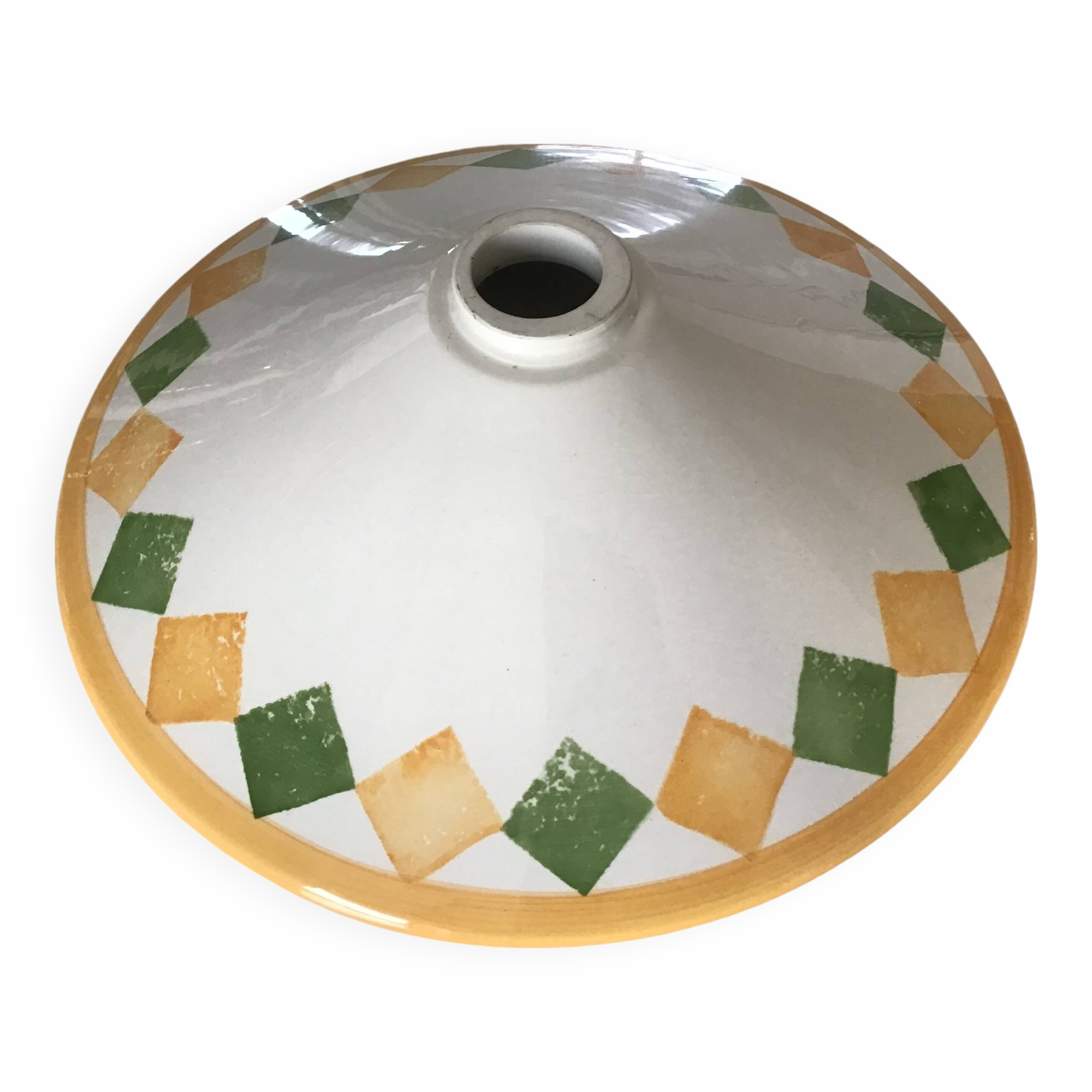 Ceramic pendant lampshade