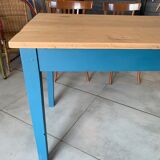 Light oak table
