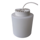 Suspension en opaline blanche Lita