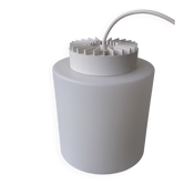 Suspension in white opaline Lita