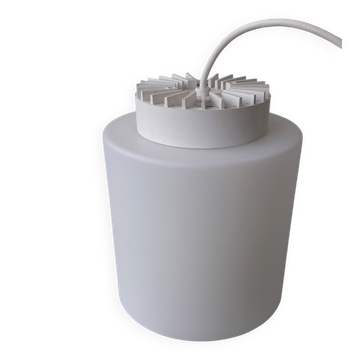 Suspension en opaline blanche Lita