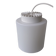 Suspension en opaline blanche Lita
