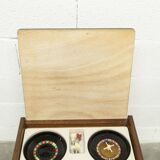 Unique table de chevet jeux 1960 15 jeux complets pieds compas 1960