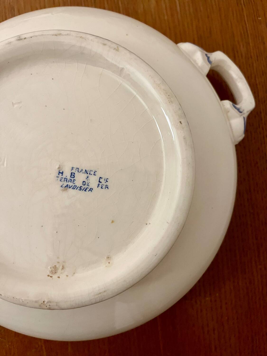 HB & Cie Iron Earth Soup Tureen, Lavoisier