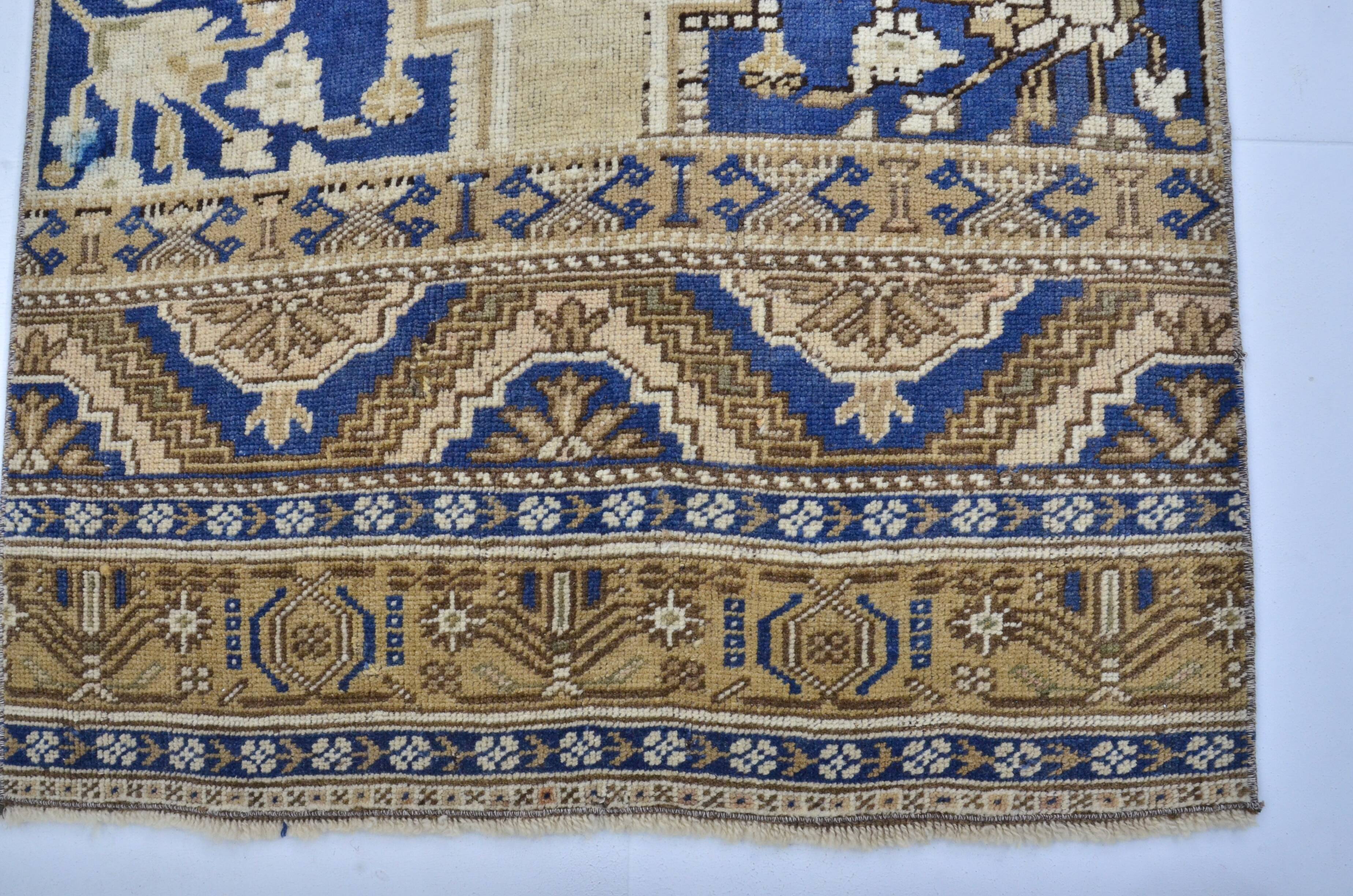 Oushak Turkish Vintage Rug sku 3293