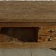 Large workbench with press, 2 drawers and storage tray - Totally sanded and varnished