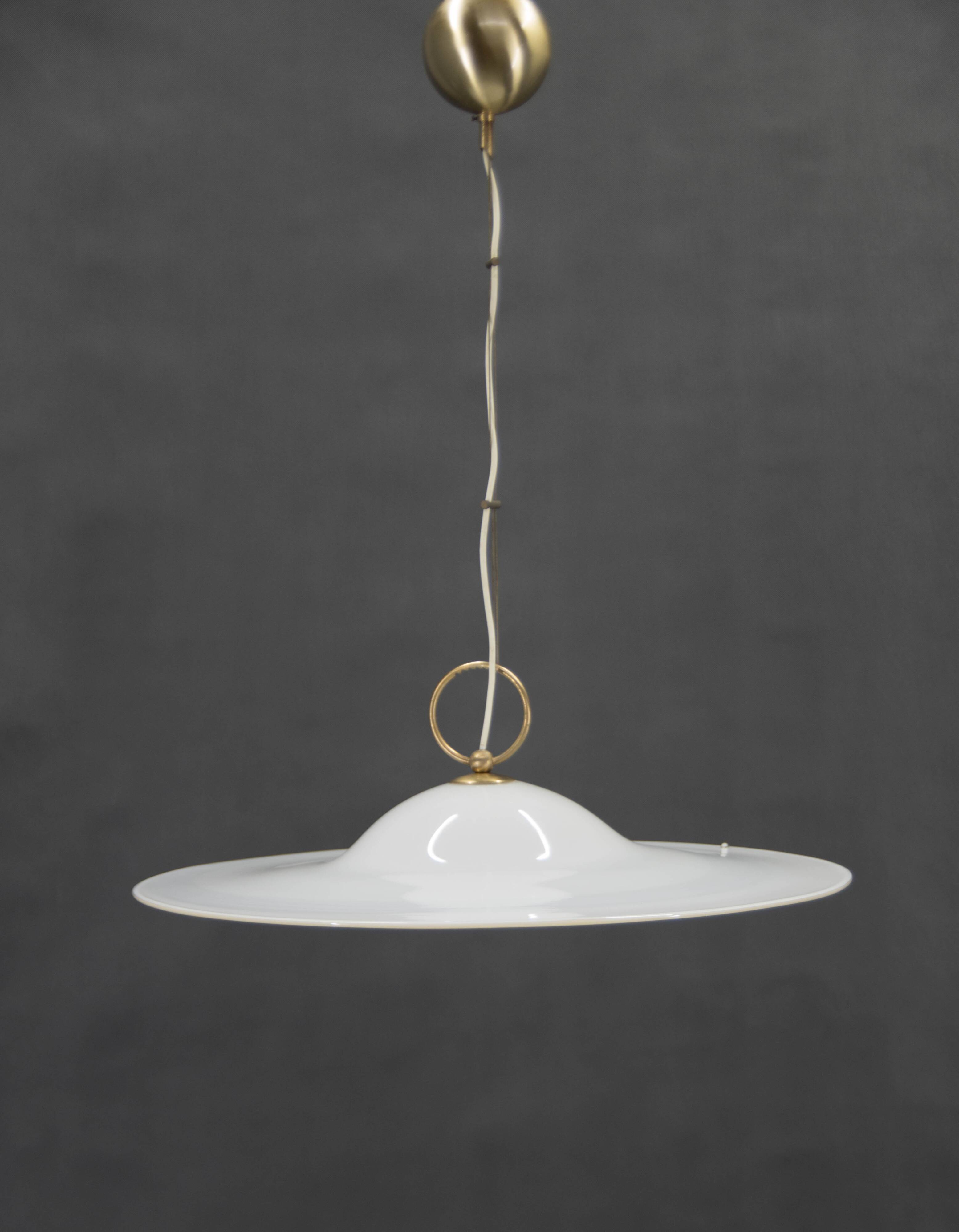 Murano Glass Pendant, Italy, 1980s