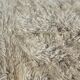 Vintage wool shaggy rug 230x180cm