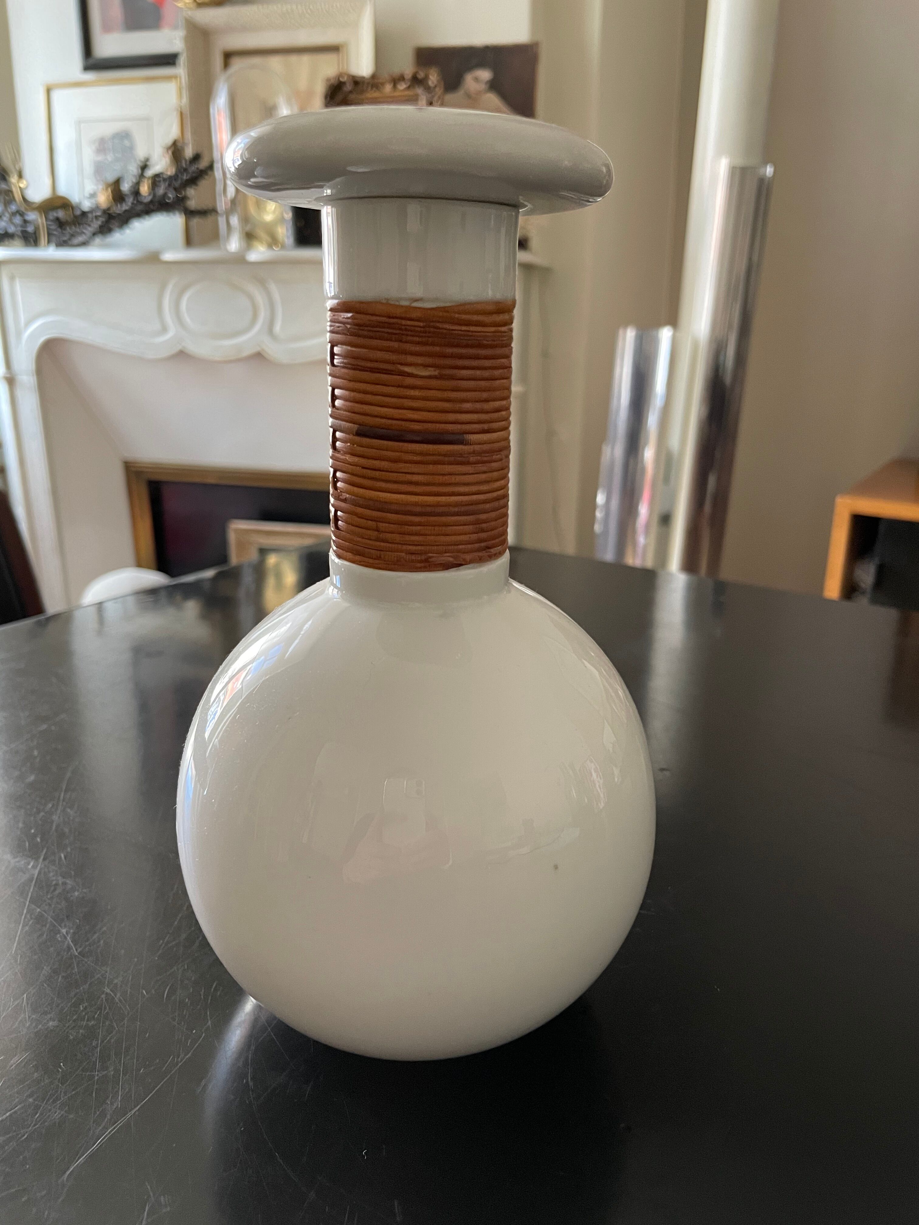 Ceramic whisky decanter