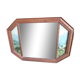 Mirror frame wood alpine alpine meadow forest 61x45cm