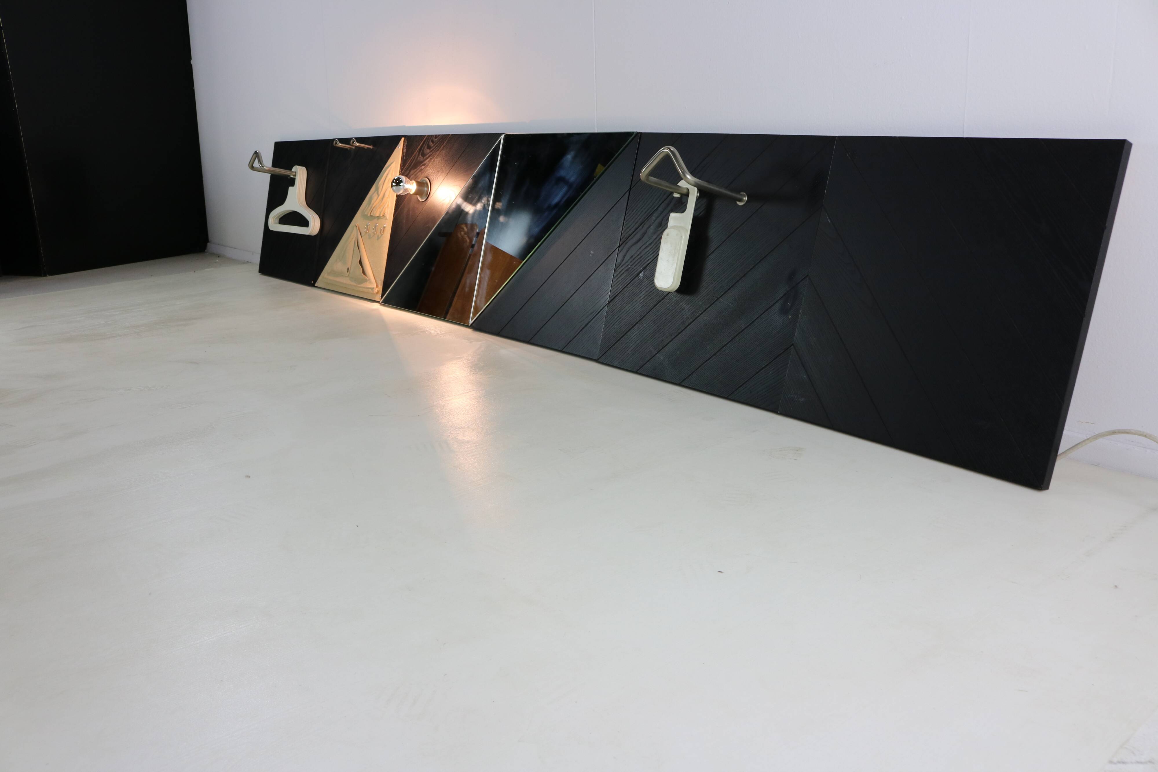 Special seventies wardrobe panels for Schönbuch Germany