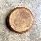 Salad bowl, cut into turned wood
