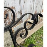 Wrought iron mirror