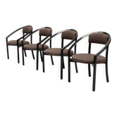 Set of 4 Rosenthal Nostro dining chairs