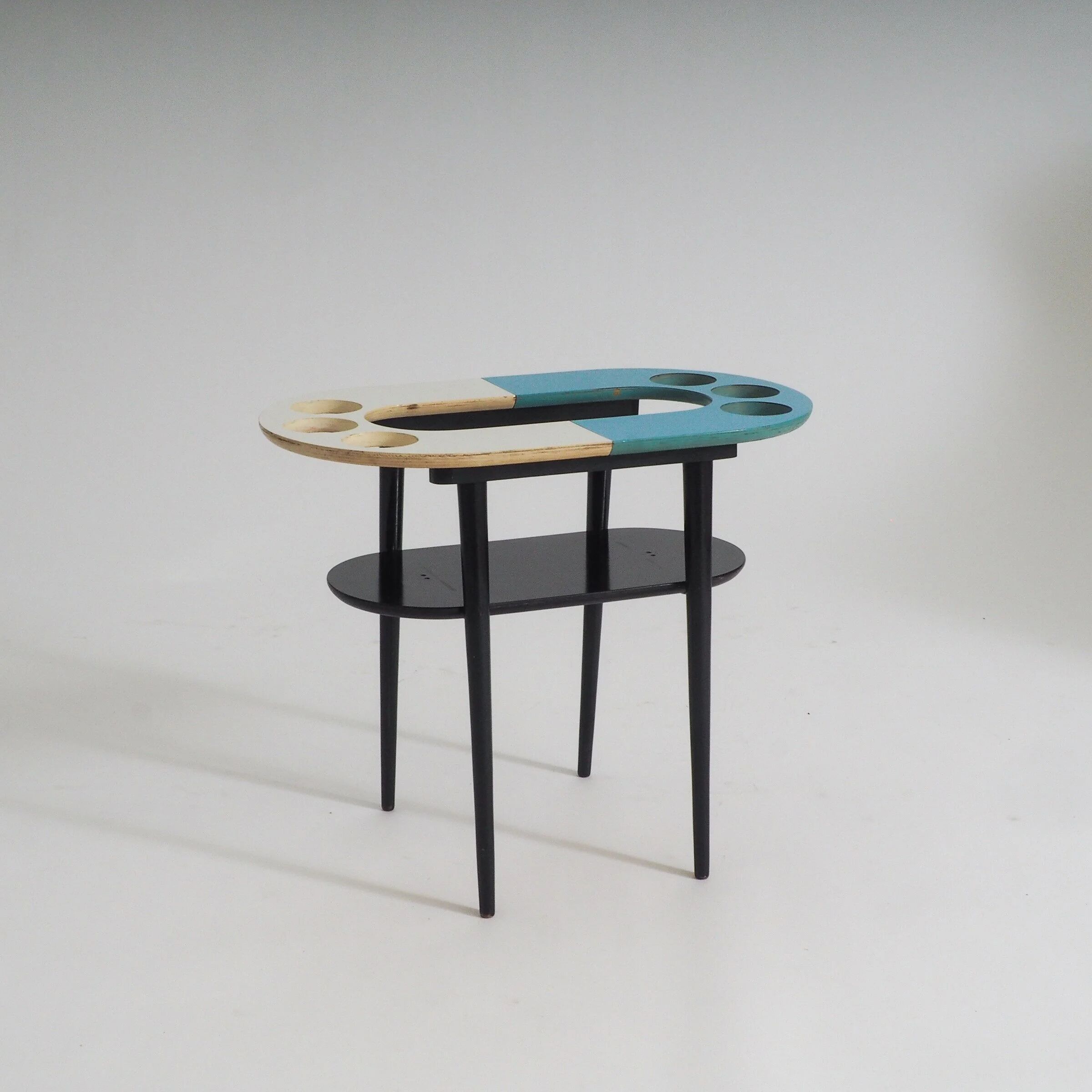 50s plant table, side table