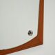 Scandinavian wall mirror in mahogany, 1950s