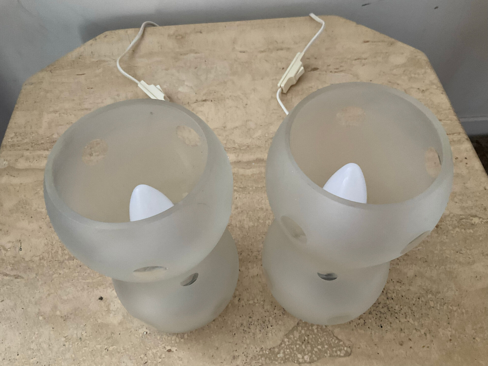 Pair of Kvintant lamps IKEA vintage 90s
