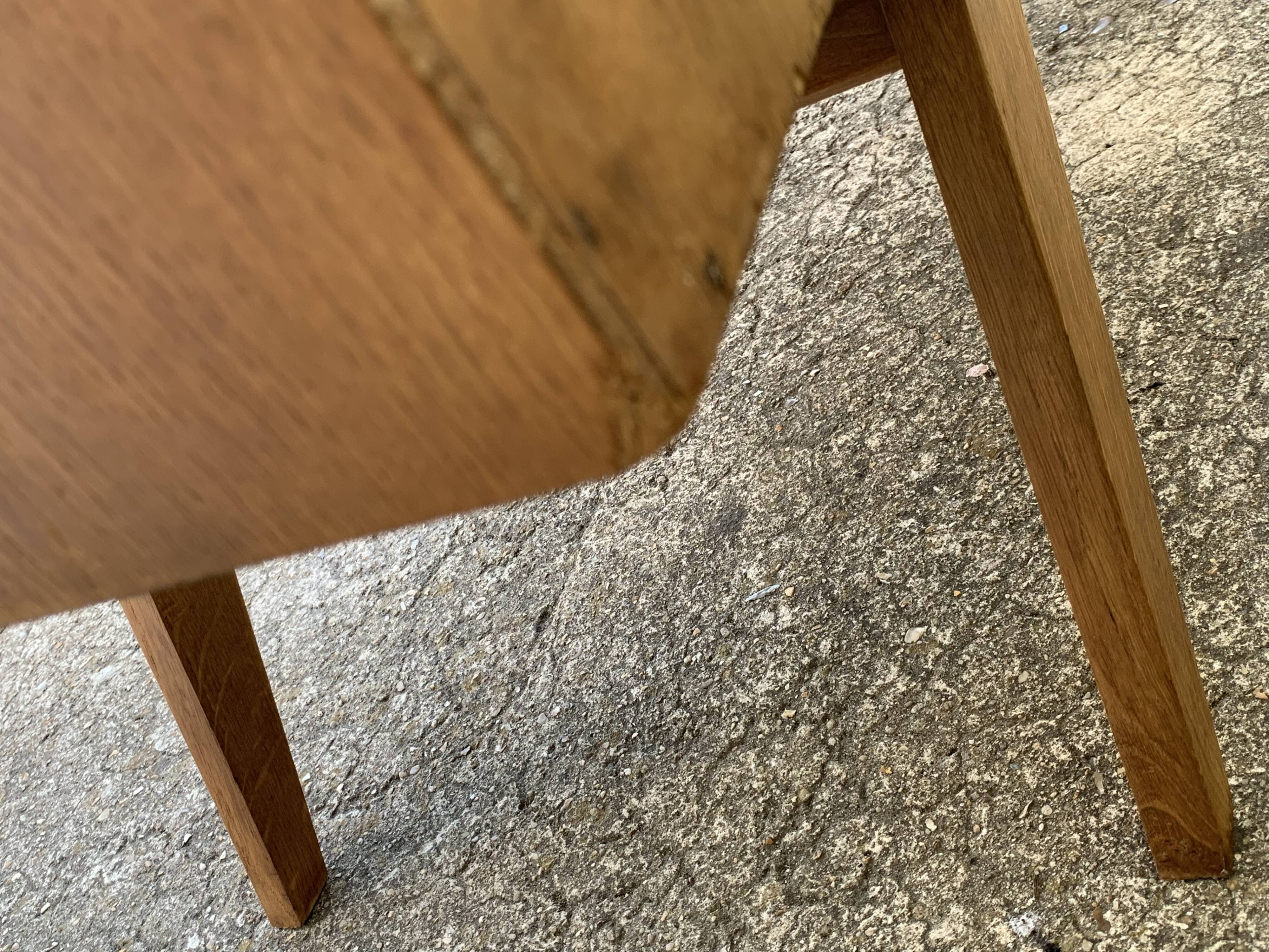 Vintage buffet compass feet 1950