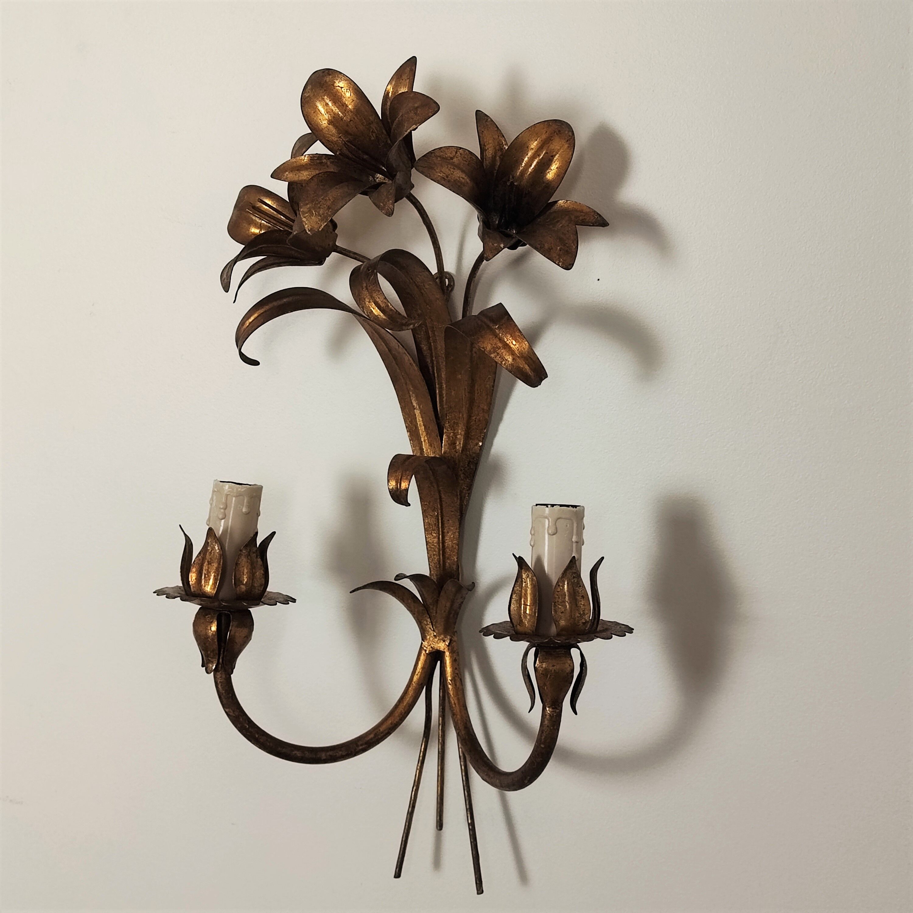 Vintage Italian wall lamps