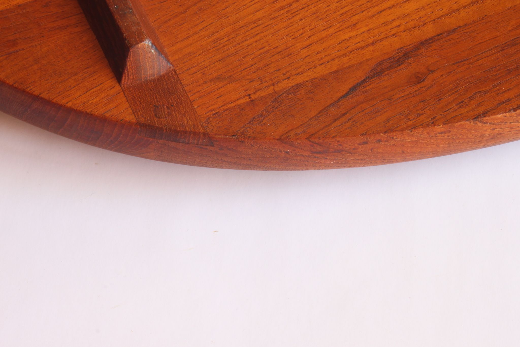 Oval Teak Wooden Serving Tray by Jens Quistgaard for Dansk Designs, Denmark 1960s.