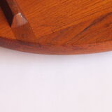 Oval Teak Wooden Serving Tray by Jens Quistgaard for Dansk Designs, Denmark 1960s.