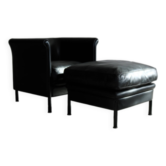 fauteuil + pouf vintage | A. Citterio | Moroso