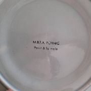 6 belles assiettes à huîtres MBFA Pornic