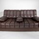 Vintage DS 85 Brown Leather Daybed by De Sede, 1980s