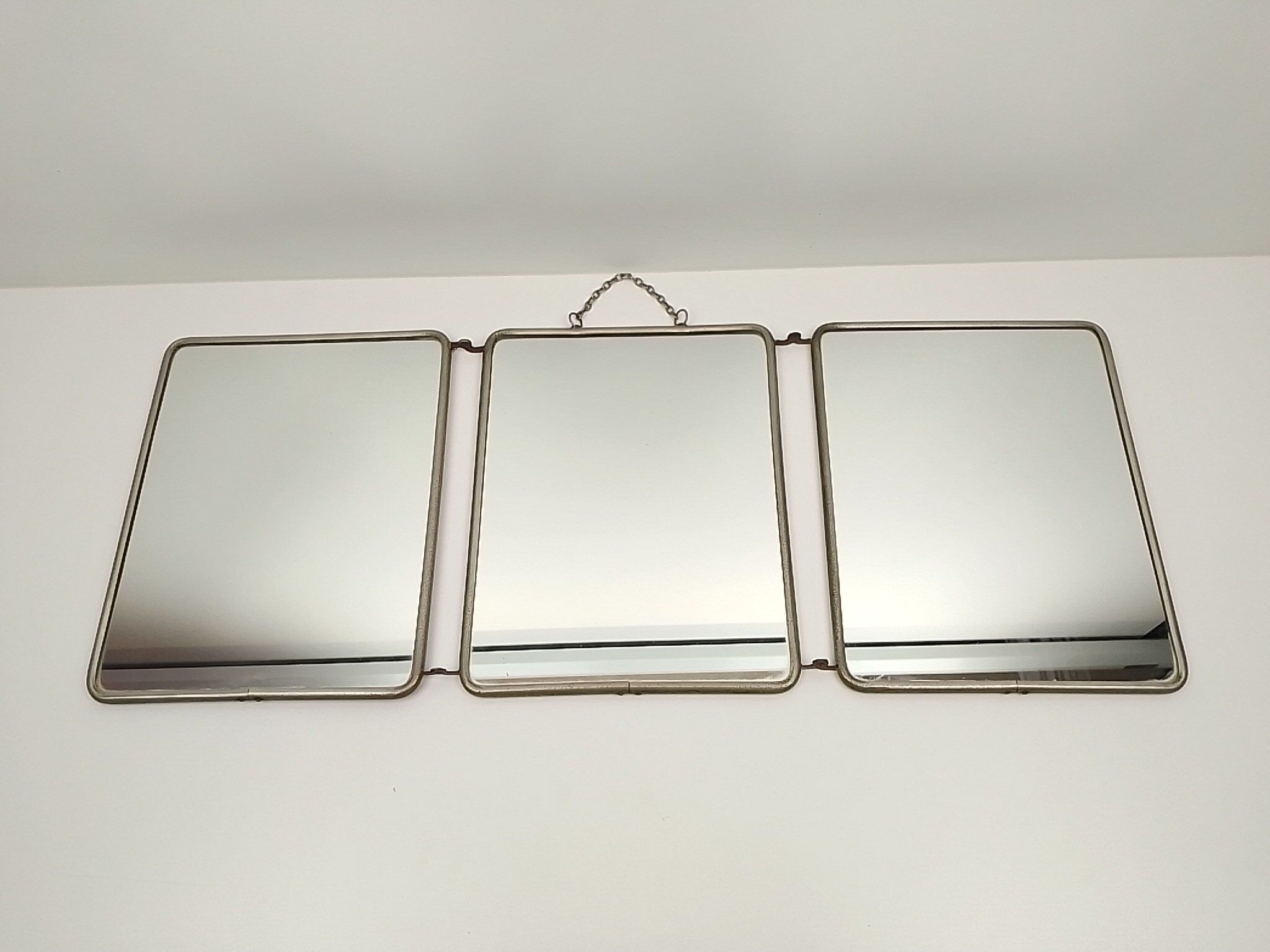 Vintage barber mirror