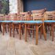 Vintage bistro chair