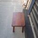 Solid wood stool