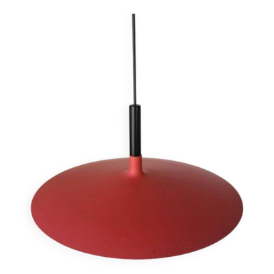 Suspension type scandinave en métal rouge