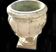 Vintage stone Medici vase