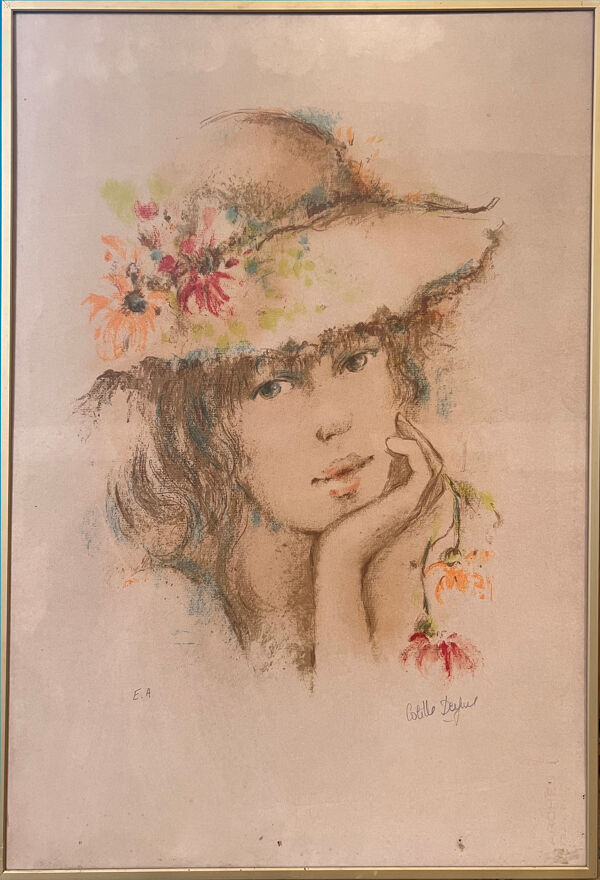 Lithographie de Colette Deyme