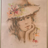 Lithograph by Colette Deyme