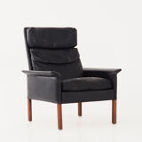 Fauteuil en cuir par Hans Olsen