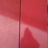 Red formica coffee table