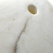 Vintage 1990 Alabaster Egg-Shaped Lamp - Soft Ambient Glow