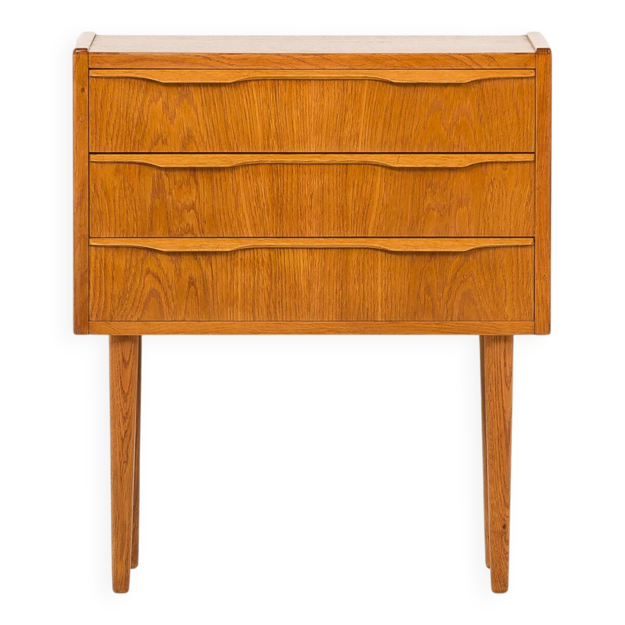 Small Danish mid century modern teak dresser, 1960s