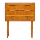 Small Danish mid century modern teak dresser, 1960s