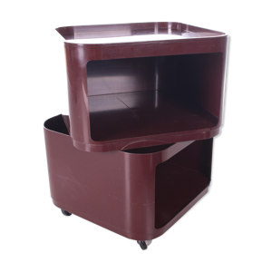 Tables cubes designer Anna Castelli, kartell, Italie