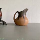 Denbac pitcher, flamed terracotta, 1900