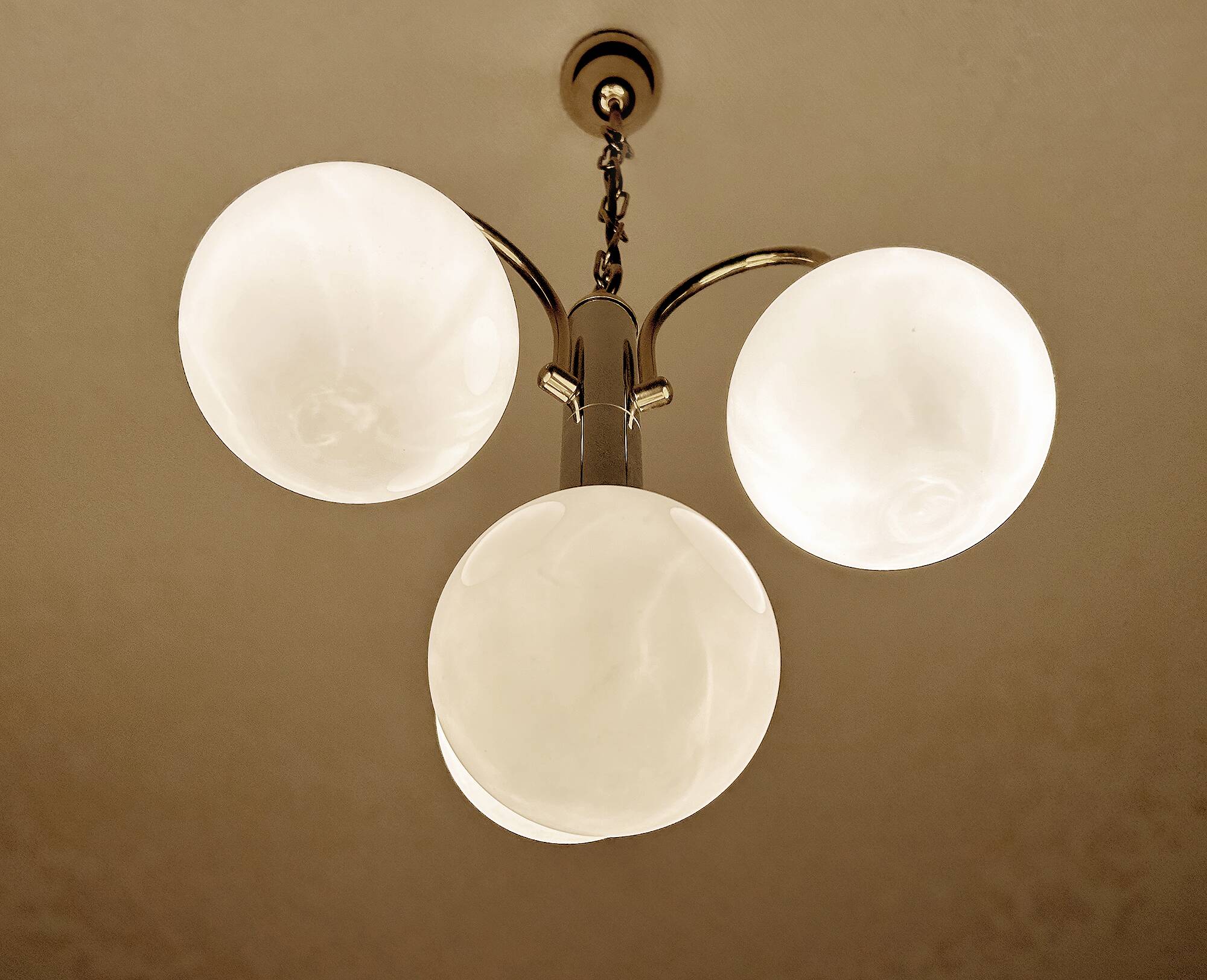 Vintage Cascade Glass Pendant Light