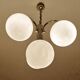Suspension vintage en verre cascade