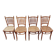 Série 4 chaises bistrot Fischel N109