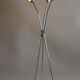 Mid-Century Chrome-Plated Steel Floor Lamp attributed to Napako, 1950s